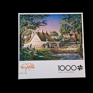 Buffalo Terry Redlin 1000-Piece Puzzle - Green and Blue